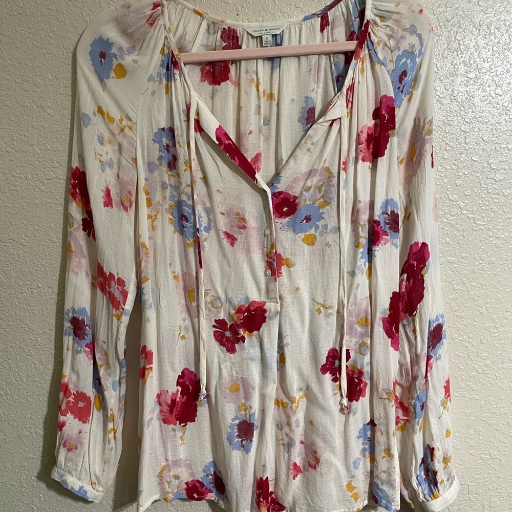 Floral Women's Top - Multicolor